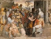 Perino Del Vaga THe Justice of Seleucus USA oil painting artist